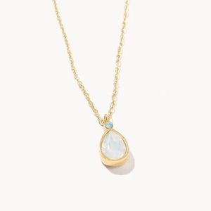 SPARTINA Delicate Teardrop Necklace